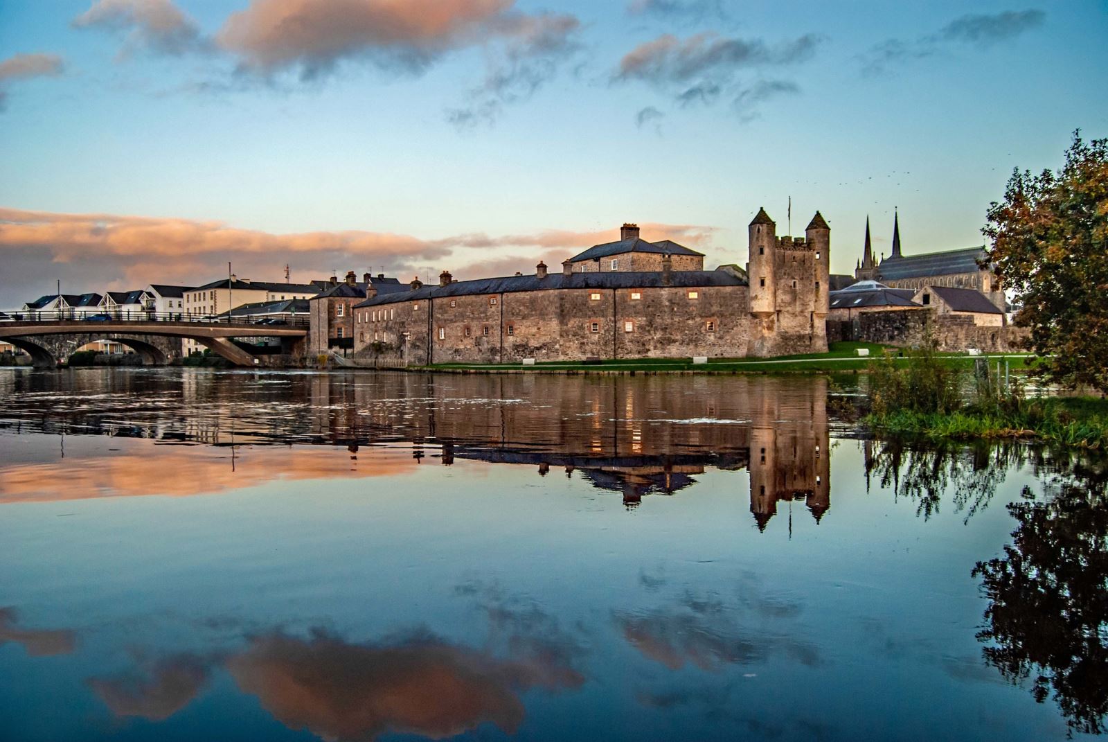 Sunset at Enniskillen Castle