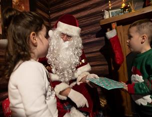 Santa at Share Discovery Village