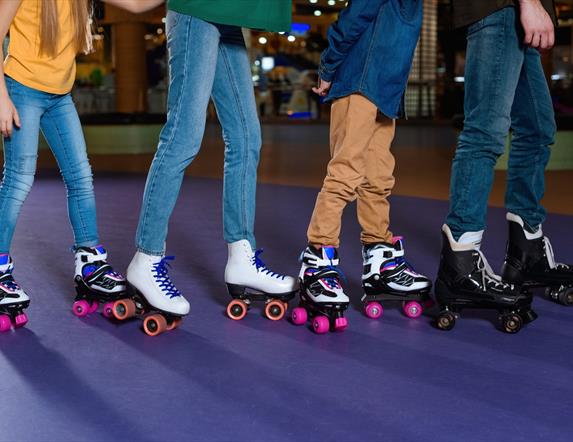 Festive Roller Rink at Share Discovery Village