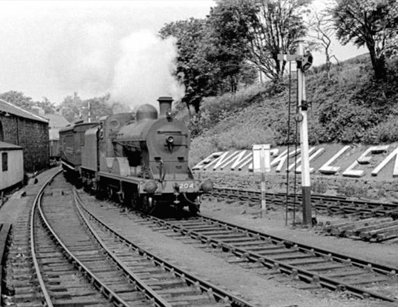 Enniskillen Railway Station, 25th May 1955