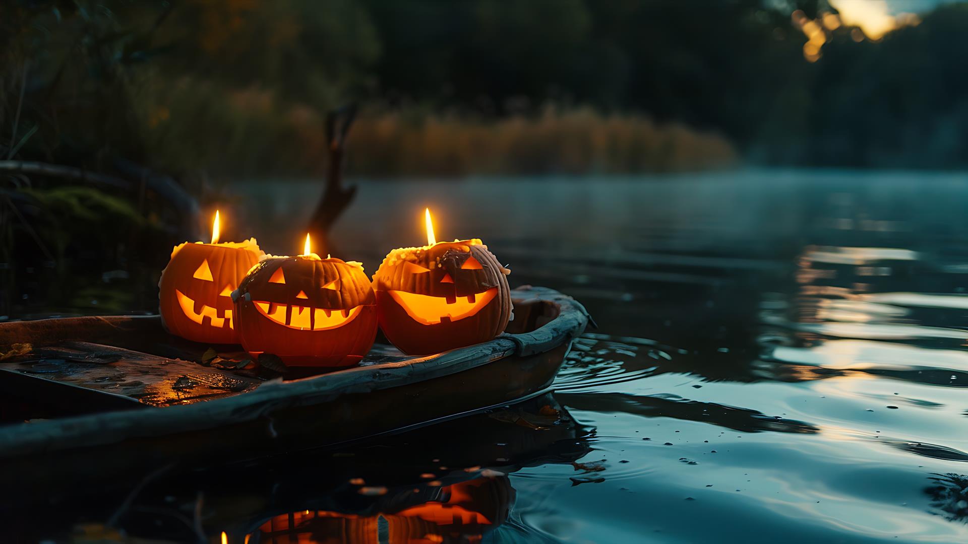 Spooky Paddle at Share Discovery Village