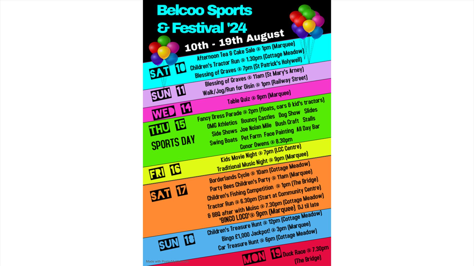 Belcoo Sports and Festival 2024