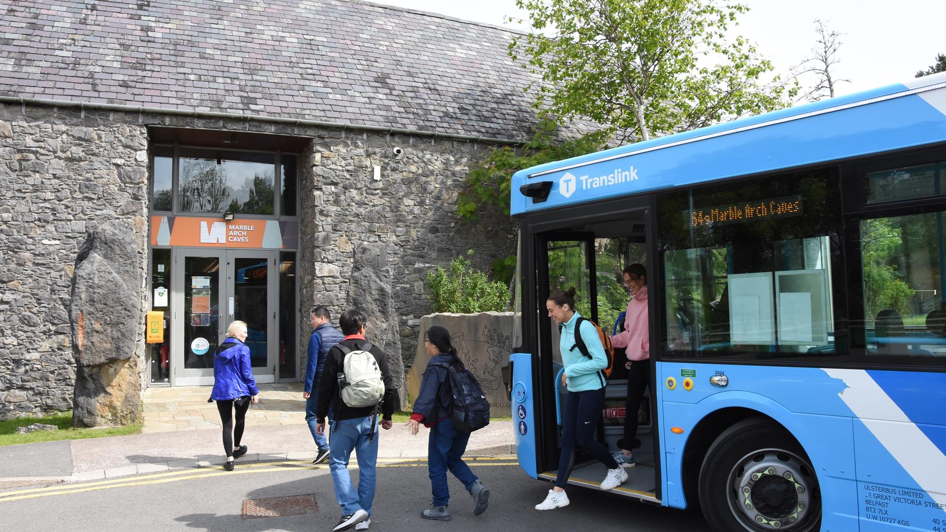 Summer Bus Service to the Marble Arch Caves