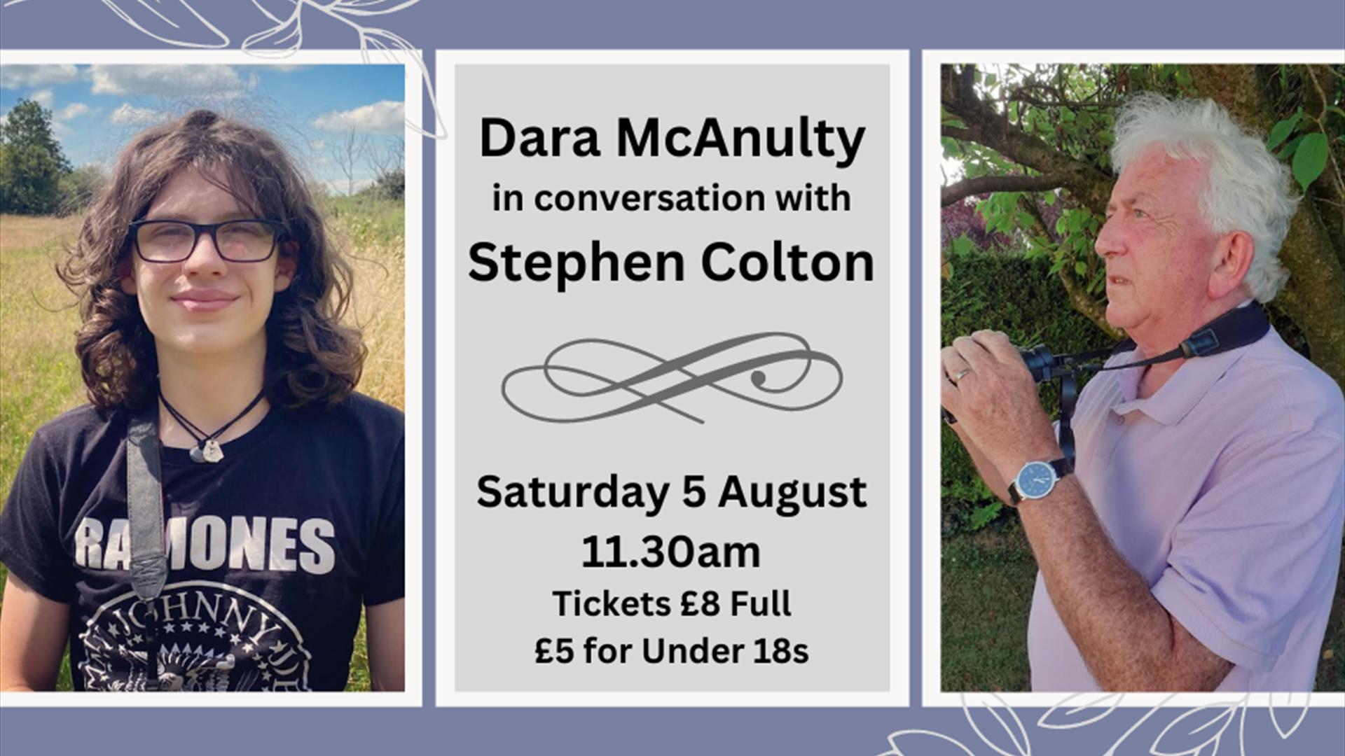 Dara McAnulty in Conversation With Stephen Colton