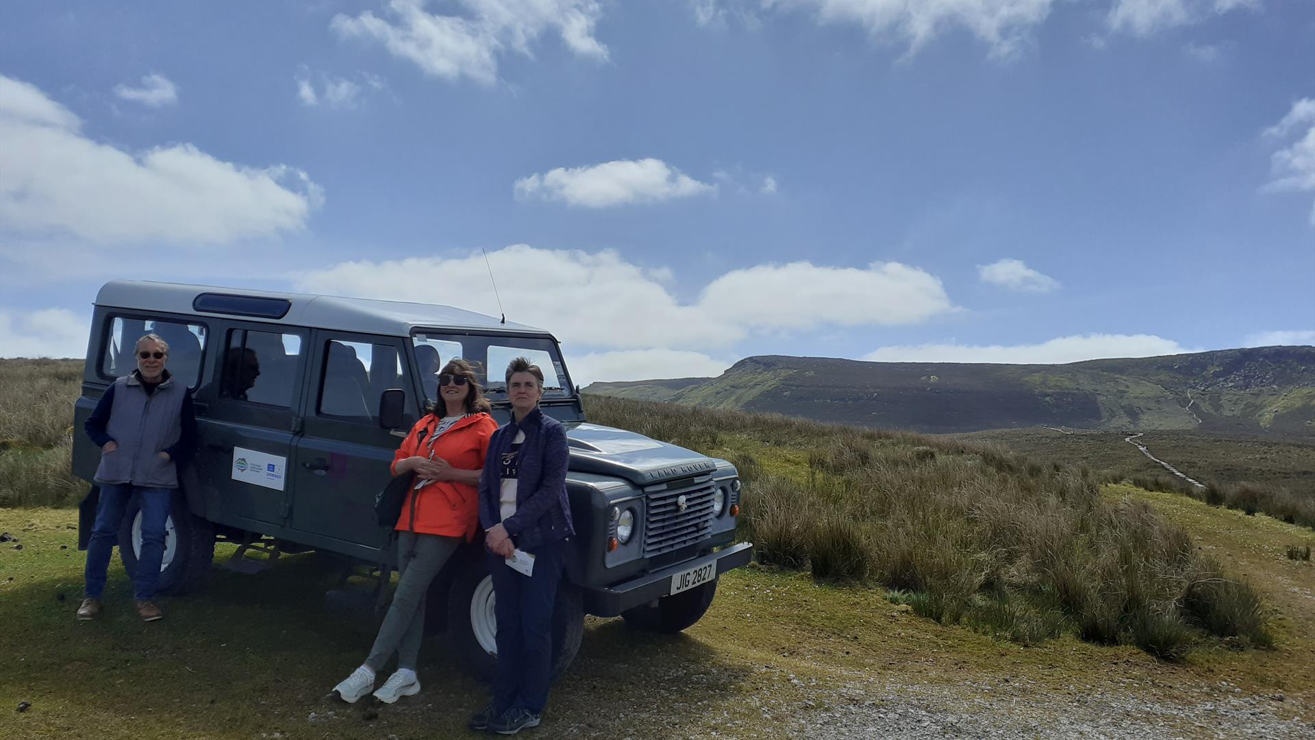 Jeep Safari on Cuilcagh Mountain