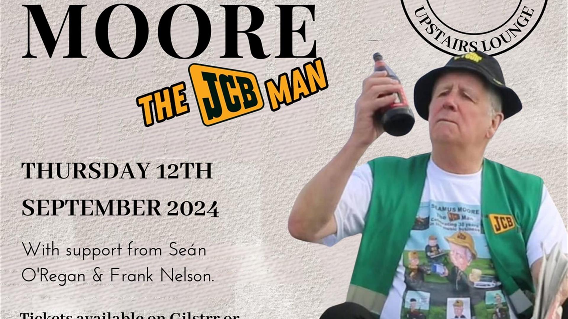 Seamus Moore ( JCB Man) Live at Charlie's Bar Enniskillen