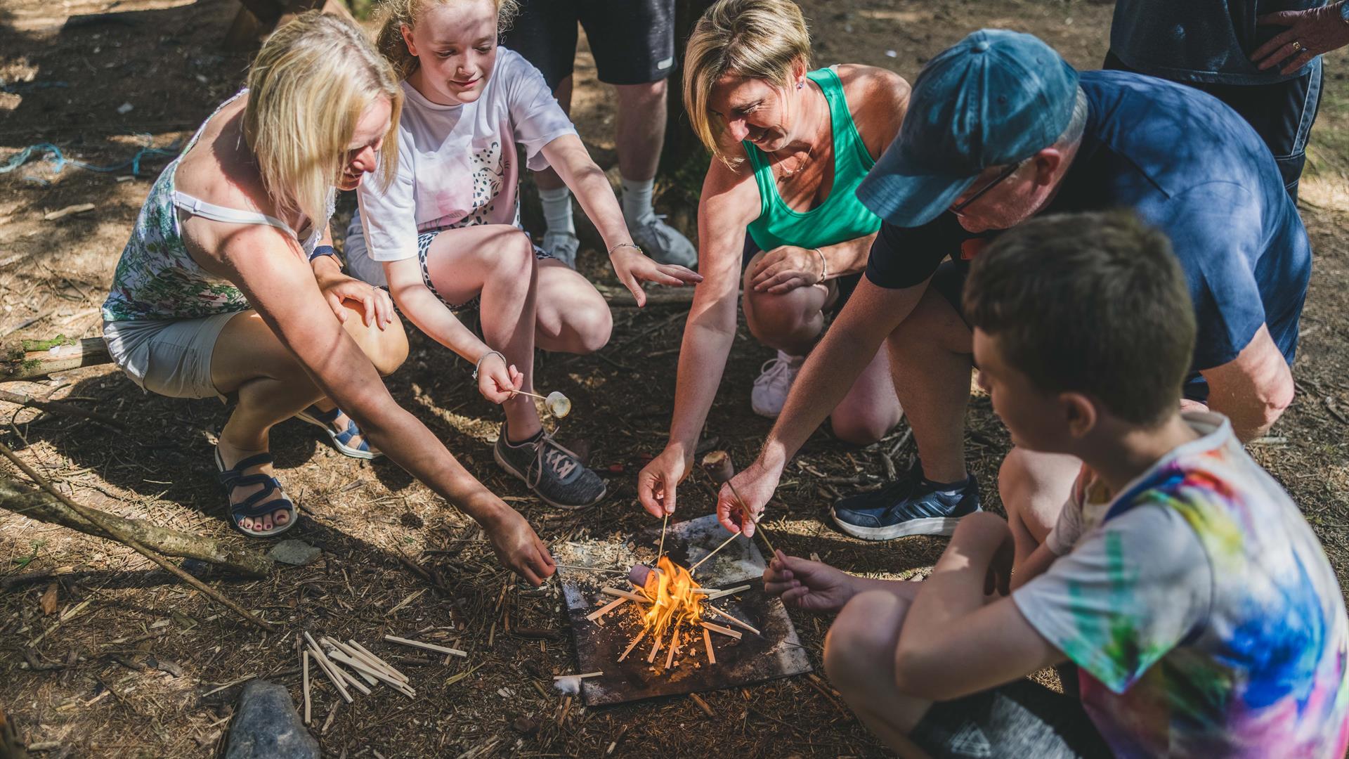 Bush craft session