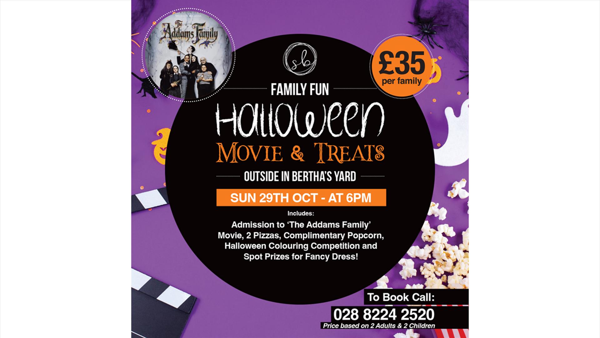 Halloween Movie & Treats @ Silverbirch Hotel