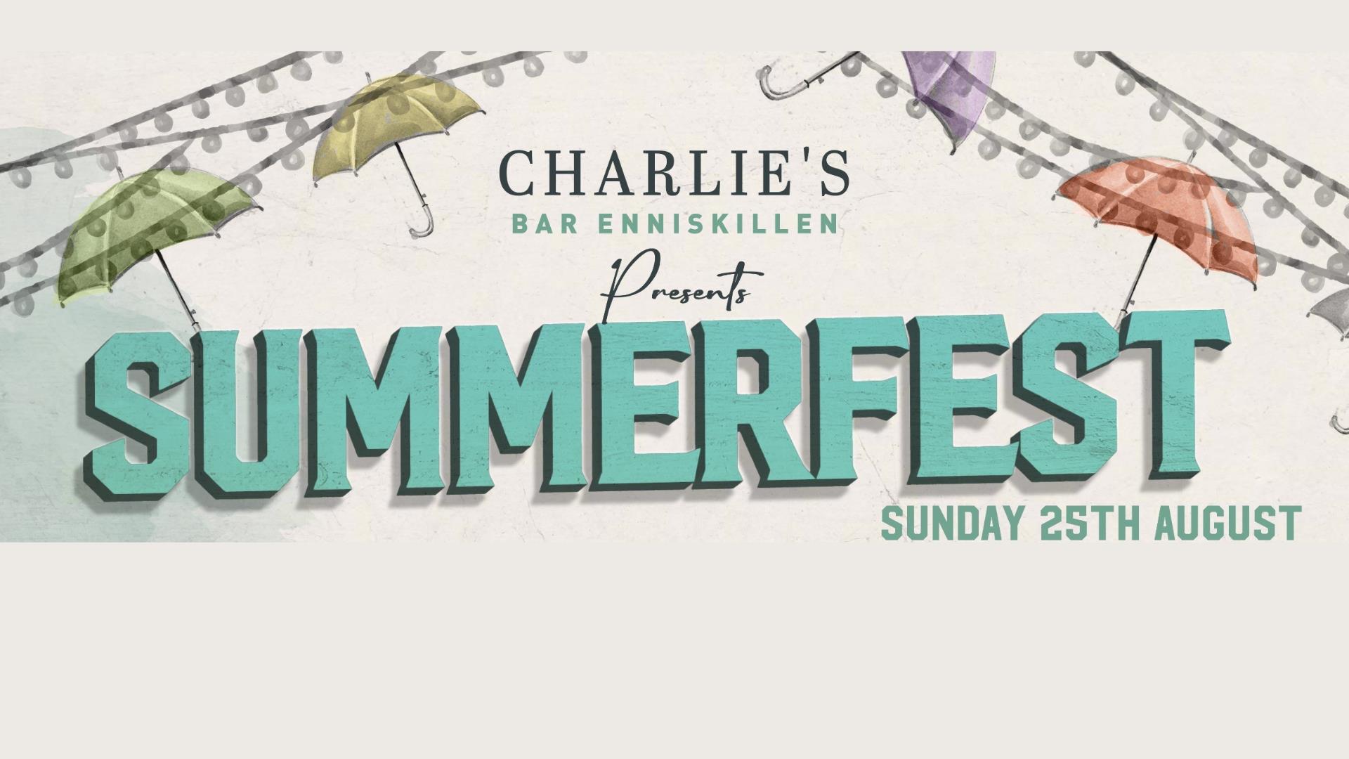 Charlie's Bar Enniskillen Fermanagh - Summerfest