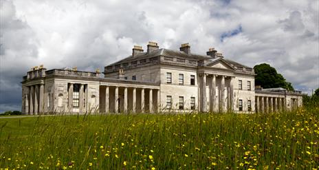 The exterior of Castle Coole, County Fermanagh, Northern Ireland