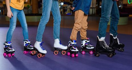 Festive Roller Rink at Share Discovery Village