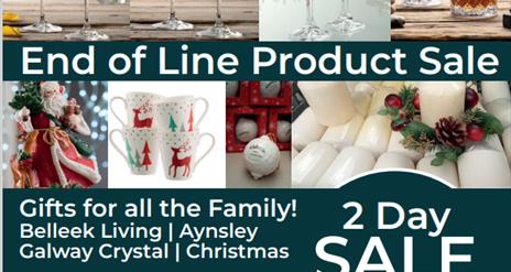 End of line sale @ Belleek Pottery