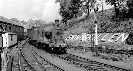 Enniskillen Railway Station, 25th May 1955