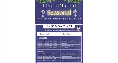 Live n' Local Seasonal Outdoor Music Programme