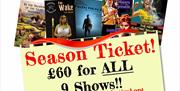 Full season ticket all 9 shows for £60