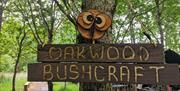 Oakwood Bushcraft sign