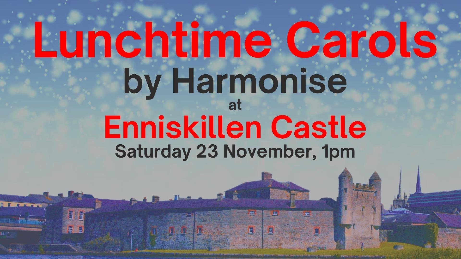 Christmas image of Enniskillen Castle Christmas image of Enniskillen Castle